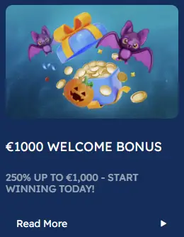 Welkomstbonus voor registratie bij Bof Casino