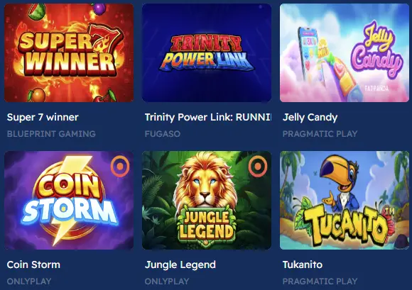 Gokkasten voor elke speler bij Bof Casino